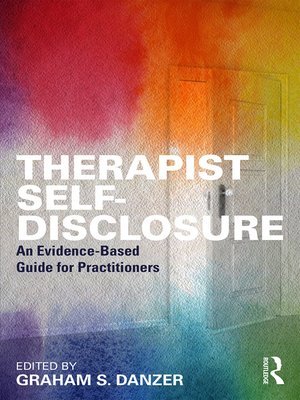 cover image of Therapist Self-Disclosure